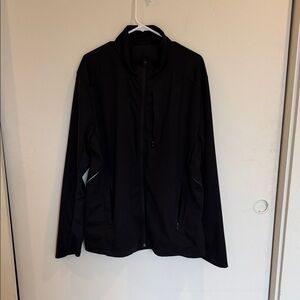 Black Men’s Full-Zip Jacket